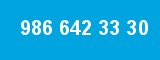 986 642 33 30 986 642 33 30
